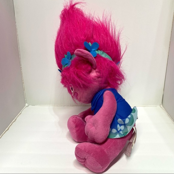 DreamWorks Trolls 18" Stuffed Plush POPPY Doll - Picture 9 of 12